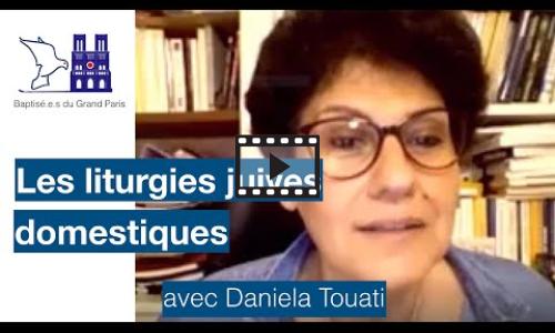 Preview image for the video embed "Daniéla Touati - Rabbin de la synagogue Keren Or, Lyon - Les liturgies juives domestiques".