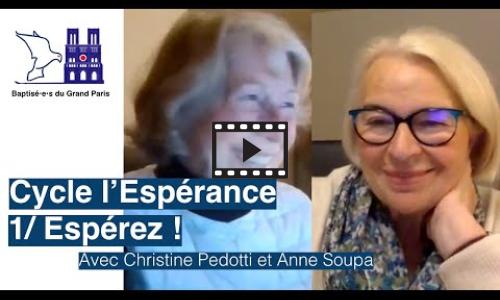 Preview image for the video embed "ESPERER - Livre d'Anne Soupa et Christine Pedotti".