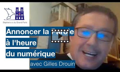 Preview image for the video embed "P. Gilles Drouin - Directeur Institut Supérieur de Liturgie - Institut Catholique de Paris - Annoncer la Parole à l'heure du numérique".